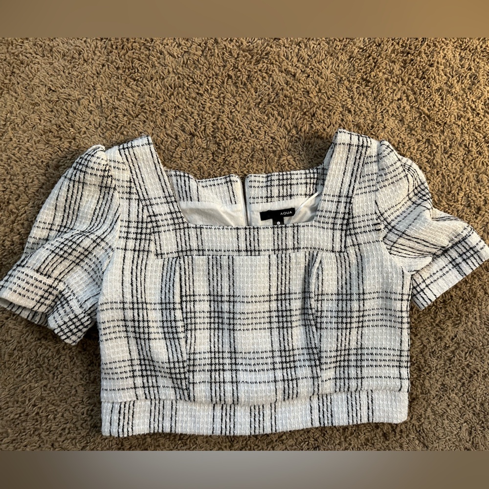 Aqua blouse